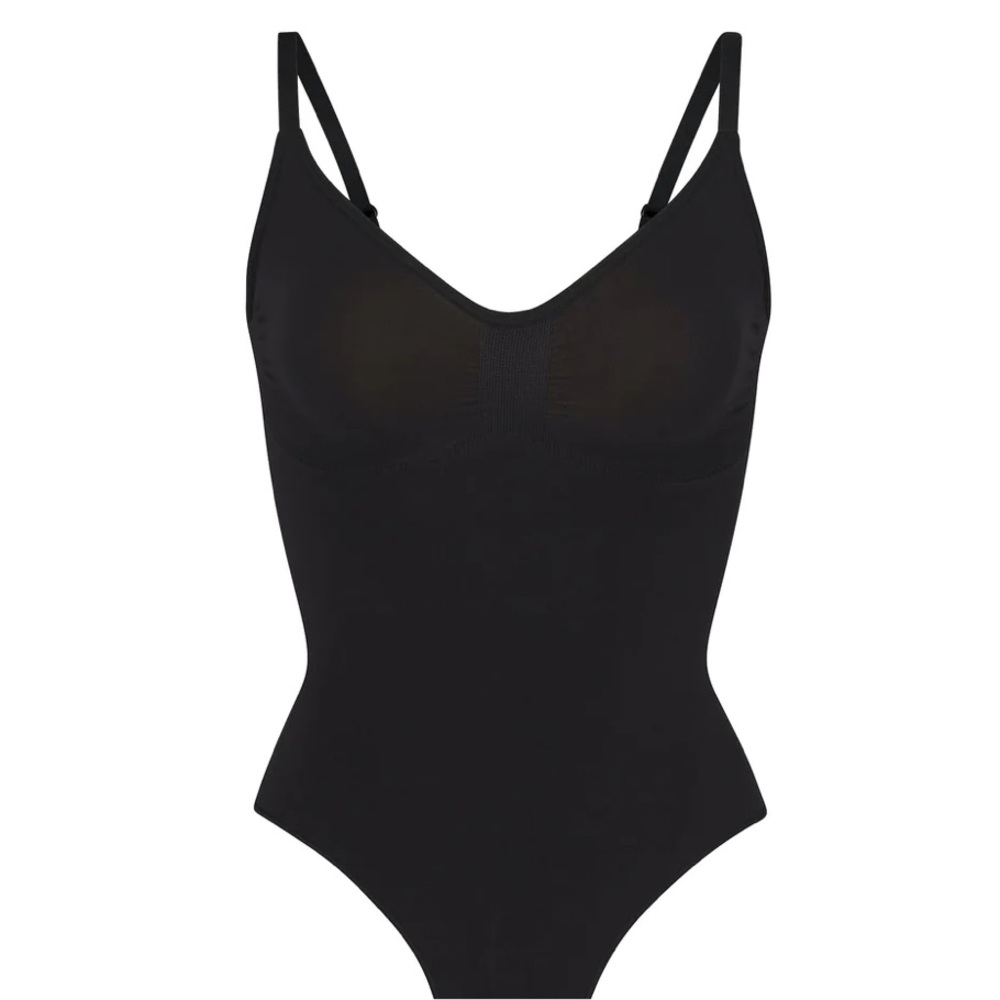NWOT Skims everyday sculpt thong bodysuit onyx size S/M